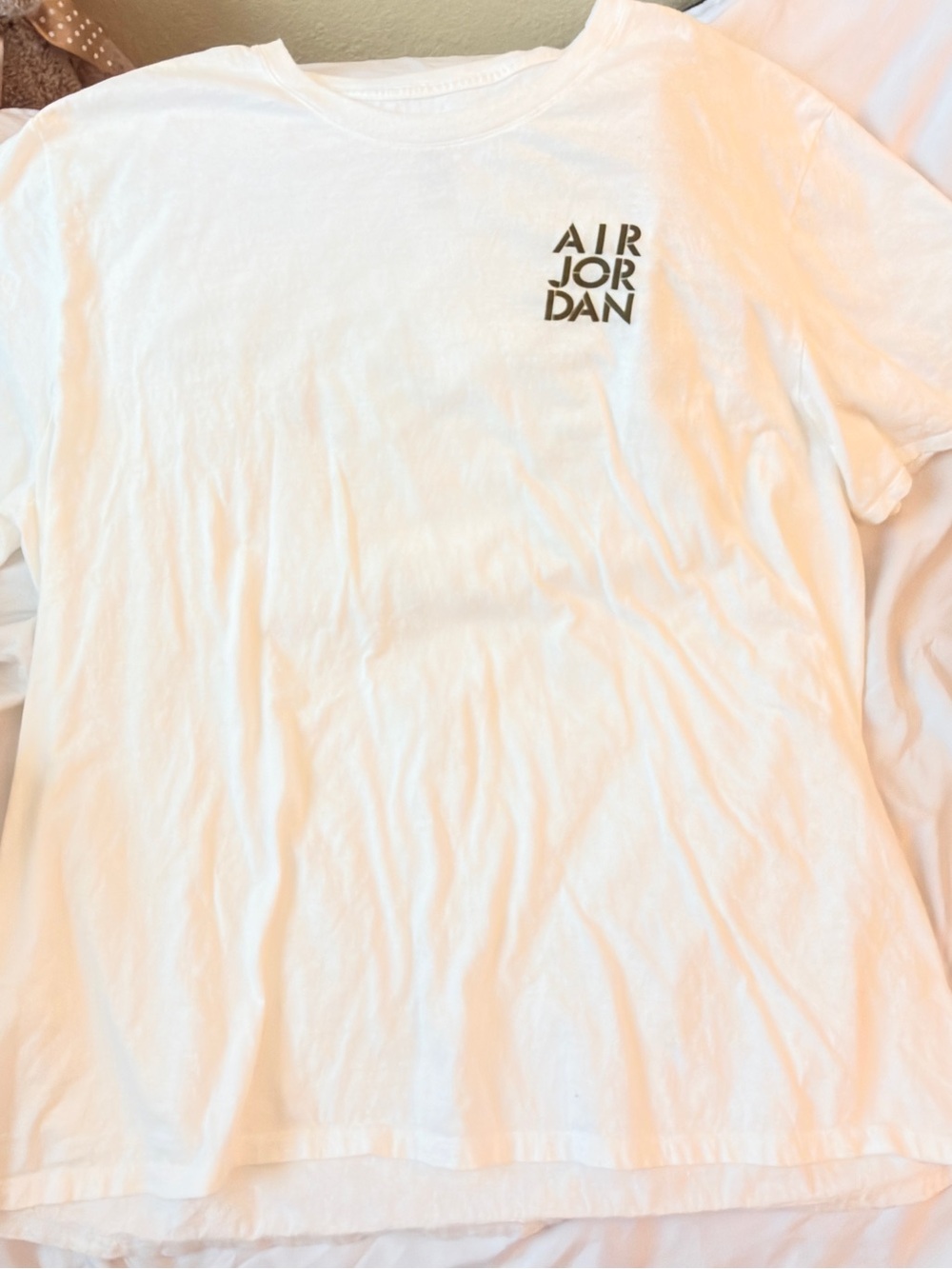 Vintage Nike Air Jordan Michael Jordan Graphic T Shirt Mens 3XL White - Picture 3 of 5